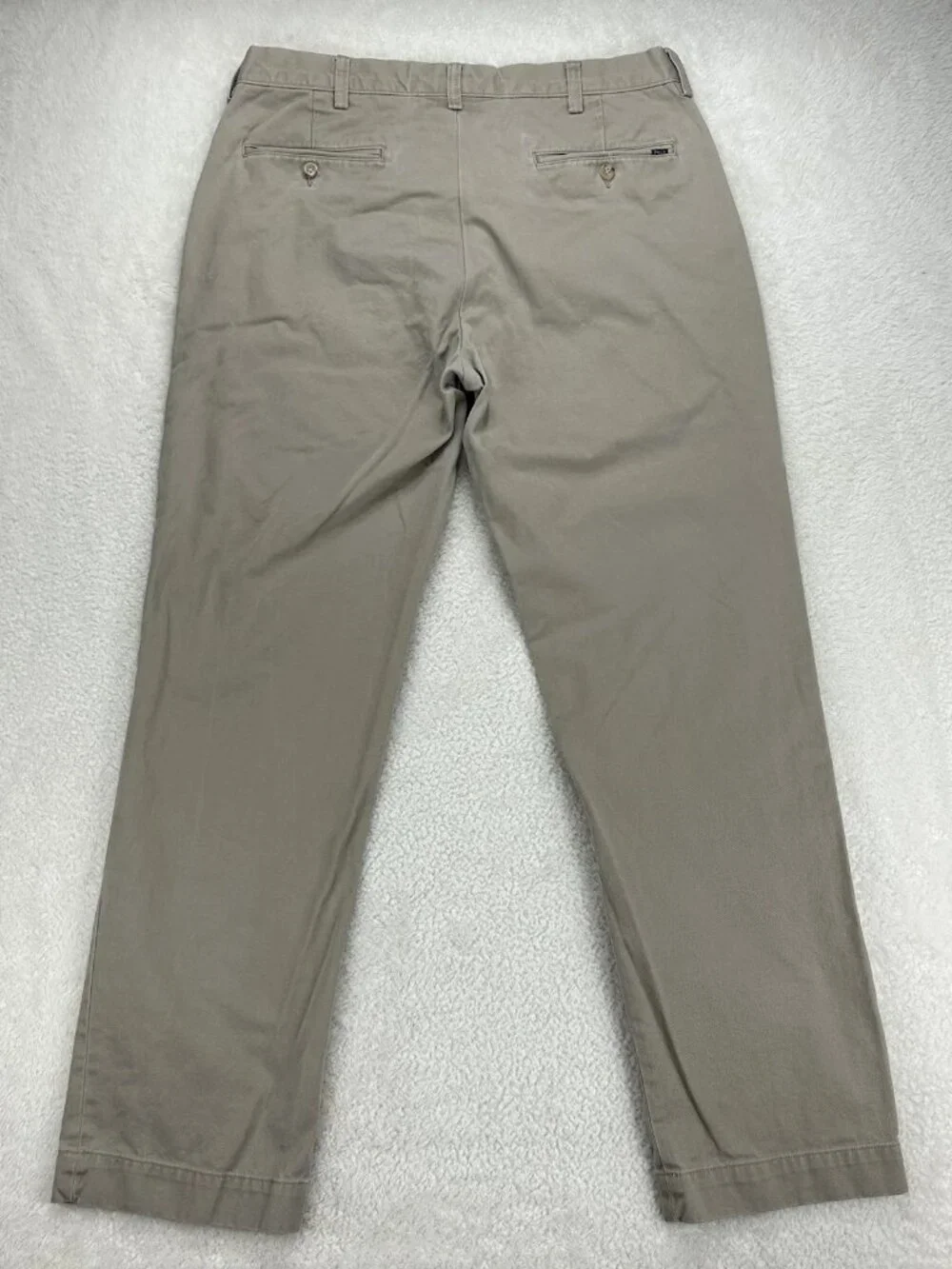 Polo Ralph Lauren Classic Fit Chino Pants Men 34x32 (33x31)‎ Beige 100% Cotton